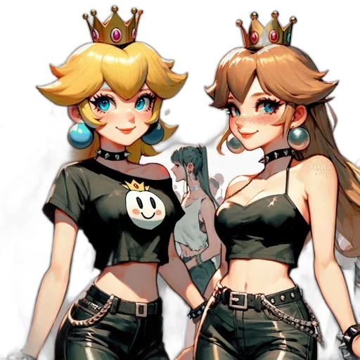crown, concept art, pixel art, 3d render transparent PNG cut-out