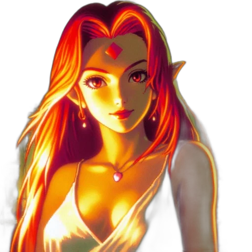 jewelry, dress, face, fantasy art transparent PNG cut-out