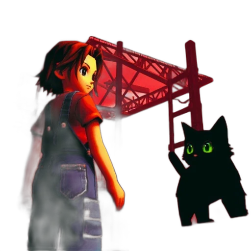 staff, pixel art, concept art, 3d render transparent PNG cut-out