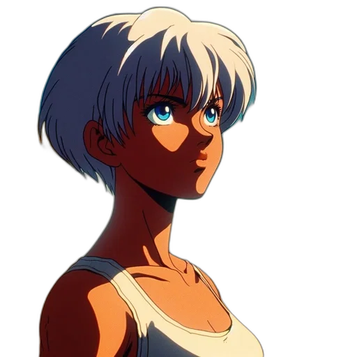 face, robot, dress, staff transparent PNG cut-out
