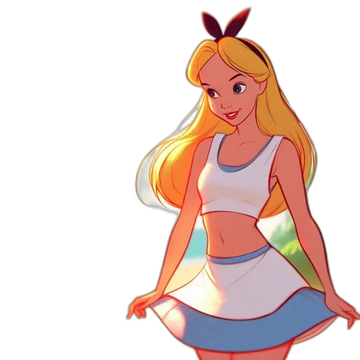 dress, cartoon, concept art, fantasy art transparent PNG cut-out