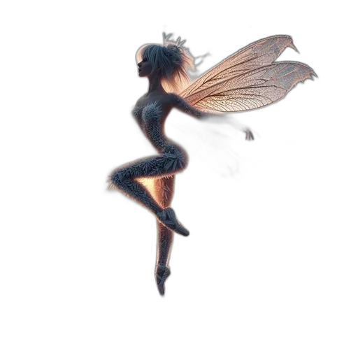 hair, dragon, creature, dress transparent PNG cut-out