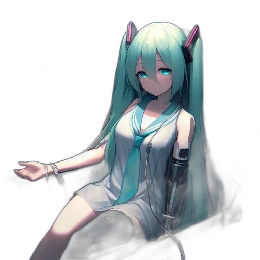 dress, robot, staff, creature transparent PNG cut-out