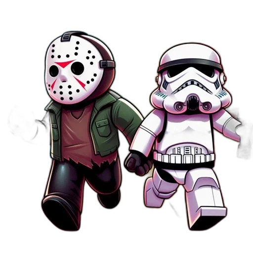 mask, concept art, comic book art, pixel art transparent PNG cut-out