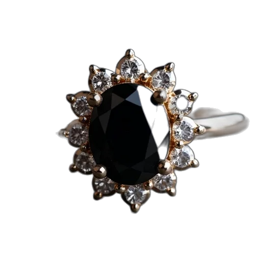 jewelry, crown, dark, black transparent PNG cut-out