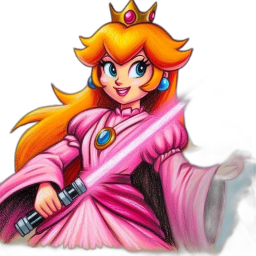 crown, staff, dress, weapon transparent PNG cut-out