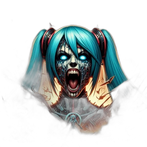 face, mask, creature, concept art transparent PNG cut-out
