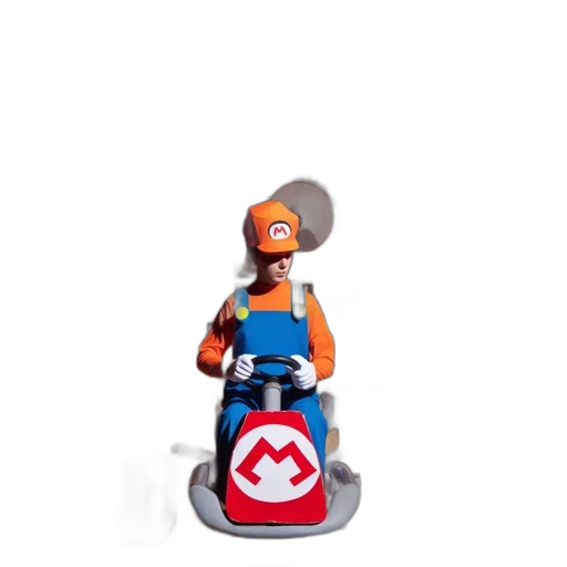 hat, 3d render, concept art, performers transparent PNG cut-out