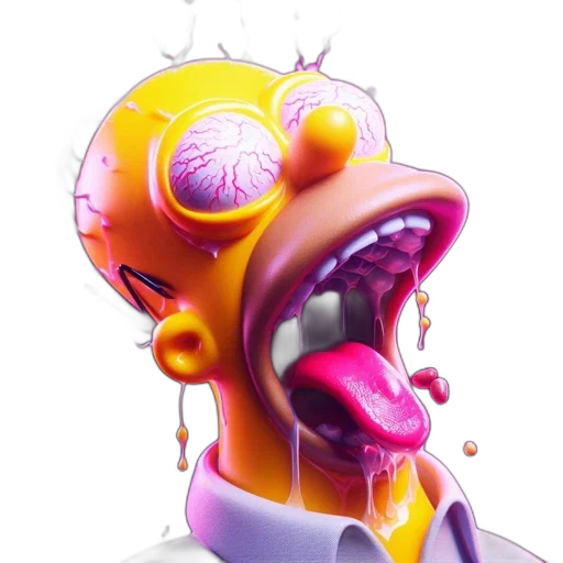 face, mask, creature, food transparent PNG cut-out