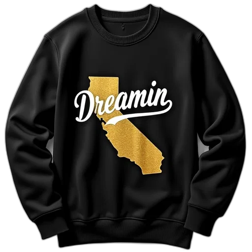 black, sweatshirt, graphic, design transparent PNG cut-out