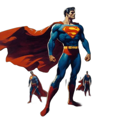 comic book art, concept art, 3d render, fantasy art transparent PNG cut-out