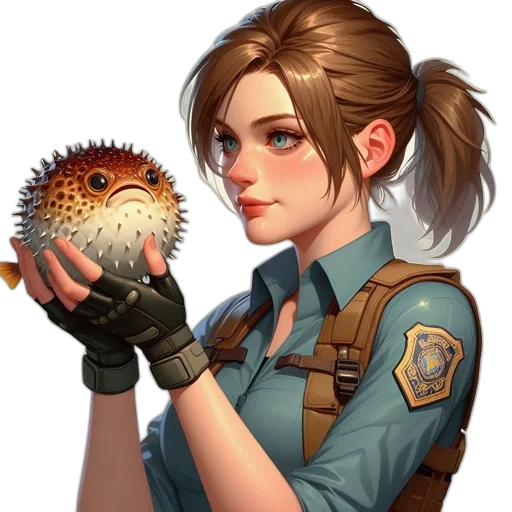 staff, weapon, animal, face transparent PNG cut-out