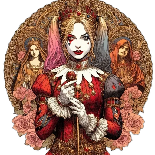crown, jewelry, face, fantasy art transparent PNG cut-out