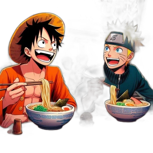 food, anime, cartoon, comic book art transparent PNG cut-out