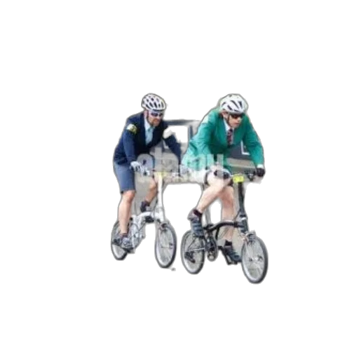 3d render, group, people, riding transparent PNG cut-out