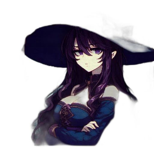 hat, mask, staff, dress transparent PNG cut-out