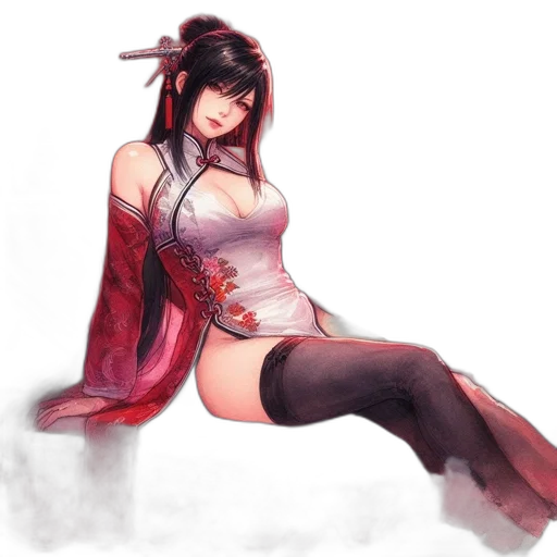 dress, dragon, fantasy art, concept art transparent PNG cut-out