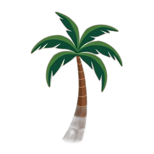 hat, tree, umbrella, staff transparent PNG cut-out