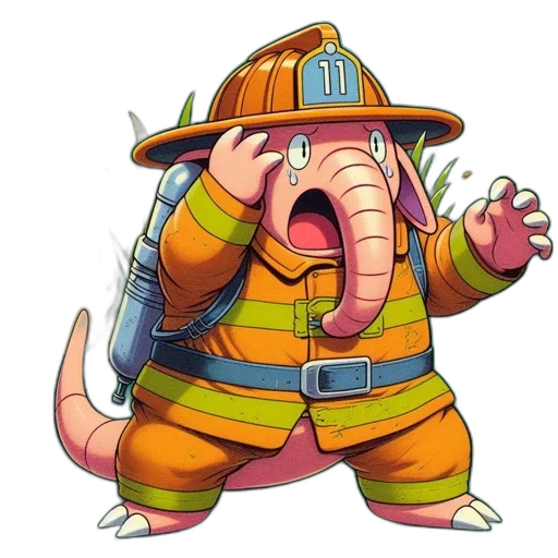 dragon, staff, animal, creature transparent PNG cut-out