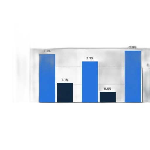 3d render, blue, monochrome, bar transparent PNG cut-out