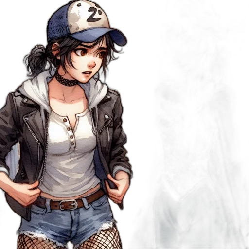 hat, concept art, comic book art, fantasy art transparent PNG cut-out