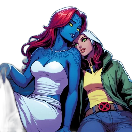 comic book art, concept art, neon lights, underwater transparent PNG cut-out