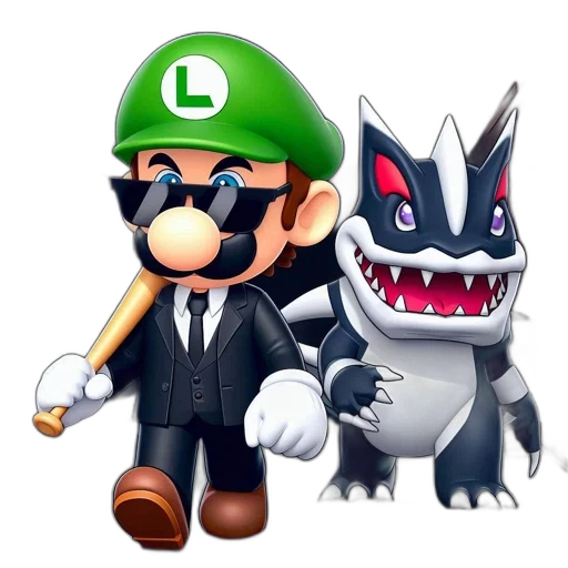 staff, animal, concept art, 3d render transparent PNG cut-out