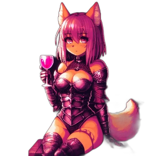 robot, dress, weapon, staff transparent PNG cut-out