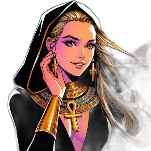 jewelry, fantasy art, comic book art, concept art transparent PNG cut-out