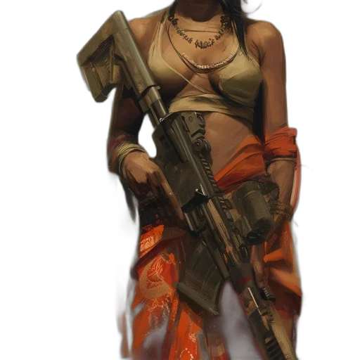 weapon, dress, staff, concept art transparent PNG cut-out