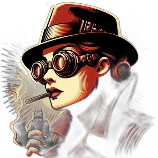 staff, hat, comic book art, concept art transparent PNG cut-out