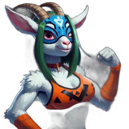 staff, mask, animal, concept art transparent PNG cut-out