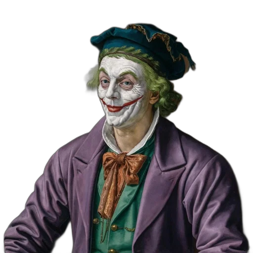 face, mask, hat, staff transparent PNG cut-out