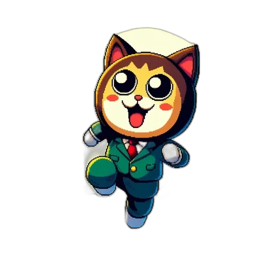 staff, pixel art, 3d render, concept art transparent PNG cut-out