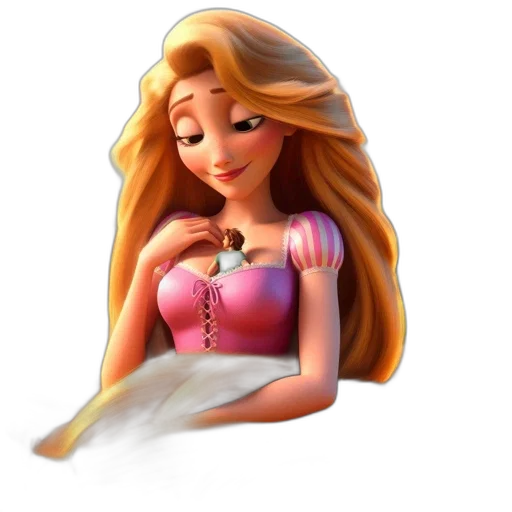 jewelry, staff, dress, cartoon transparent PNG cut-out