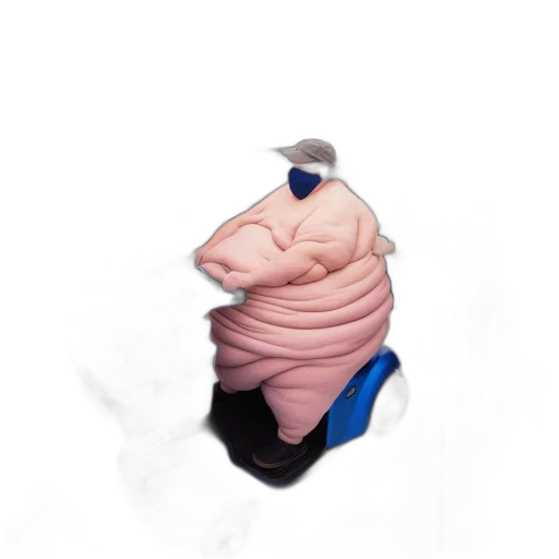 hat, jacket, creature, mask transparent PNG cut-out