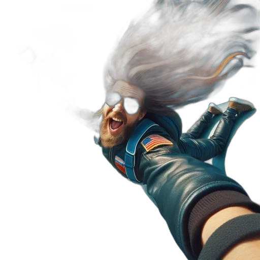 hair, weapon, mask, staff transparent PNG cut-out