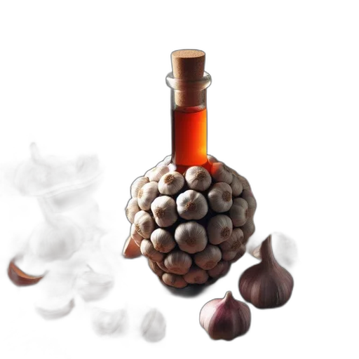 bottle, food, 3d render, photorealistic transparent PNG cut-out