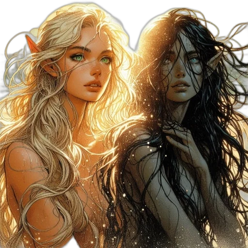 comic book art, fantasy art, concept art, photorealistic transparent PNG cut-out
