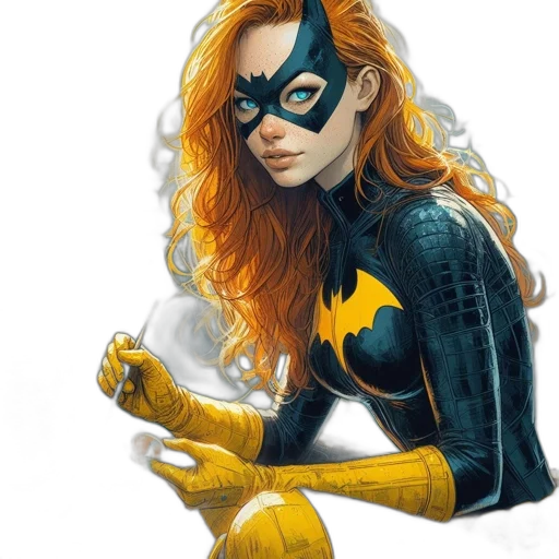 comic book art, concept art, fantasy art, cartoon transparent PNG cut-out