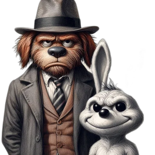 animal, staff, mask, jacket transparent PNG cut-out