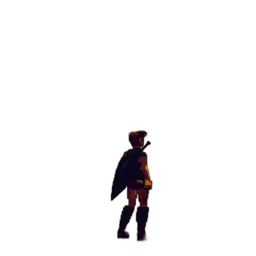 robot, staff, jacket, weapon transparent PNG cut-out