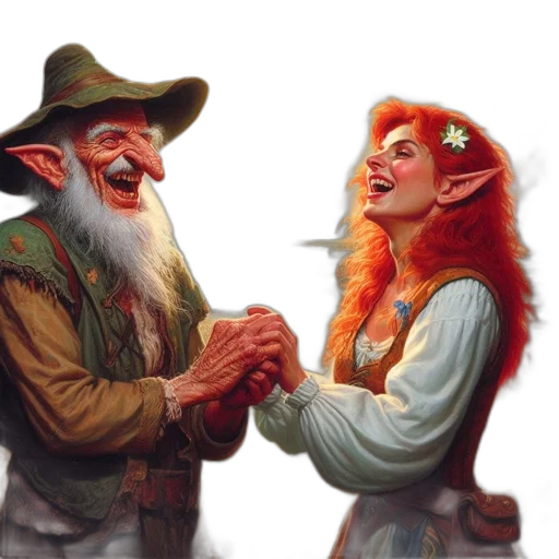 fantasy art, concept art, photorealistic, oil painting transparent PNG cut-out