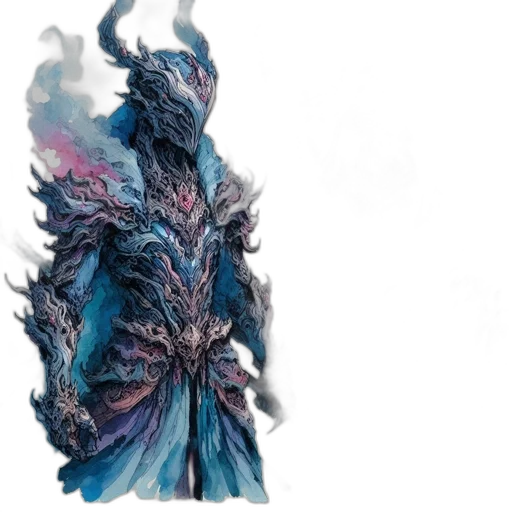 dragon, creature, mask, hair transparent PNG cut-out