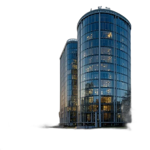 building, 3d render, concept art, photorealistic transparent PNG cut-out