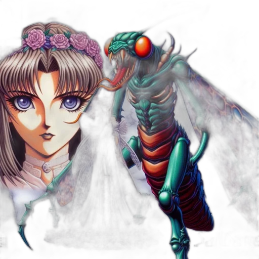 dragon, concept art, fantasy art, vaporwave transparent PNG cut-out