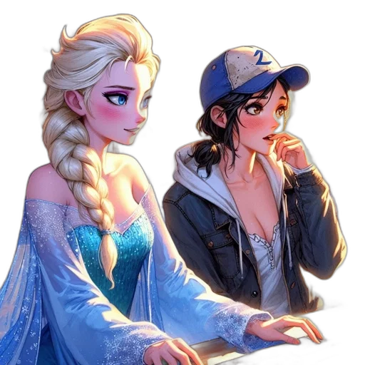 fantasy art, comic book art, pixel art, concept art transparent PNG cut-out