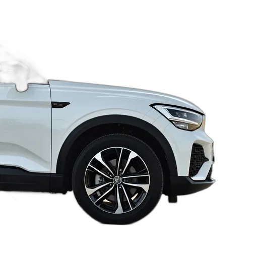 car, 3d render, photorealistic, fog transparent PNG cut-out