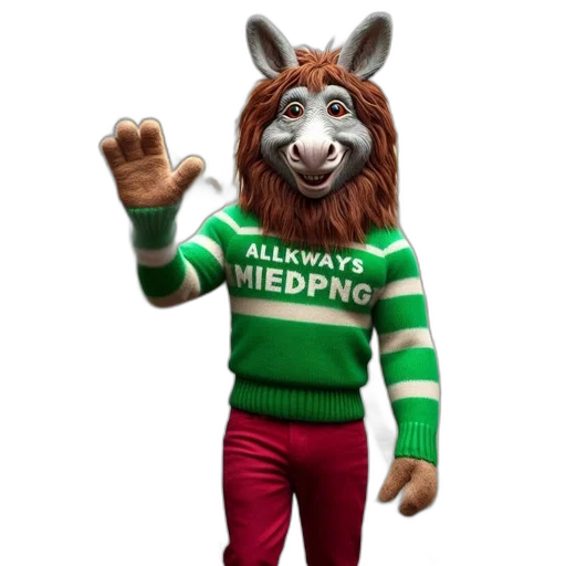 jacket, animal, 3d render, concept art transparent PNG cut-out