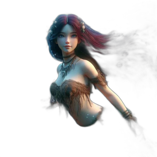 fantasy art, concept art, 3d render, comic book art transparent PNG cut-out